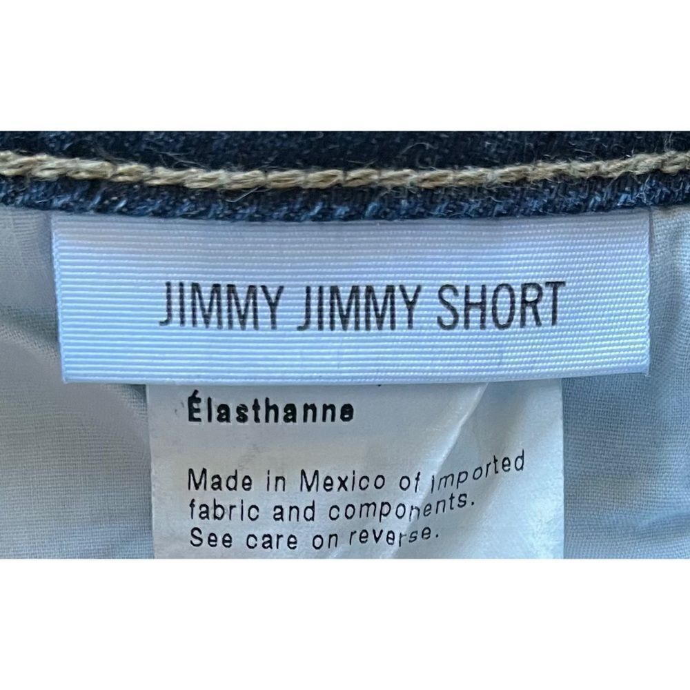 PAIGE Jimmy Jimmy Short Mid Rise Cuffed Denim Shorts in Remington Wash, Size 30 - Picture 11 of 16
